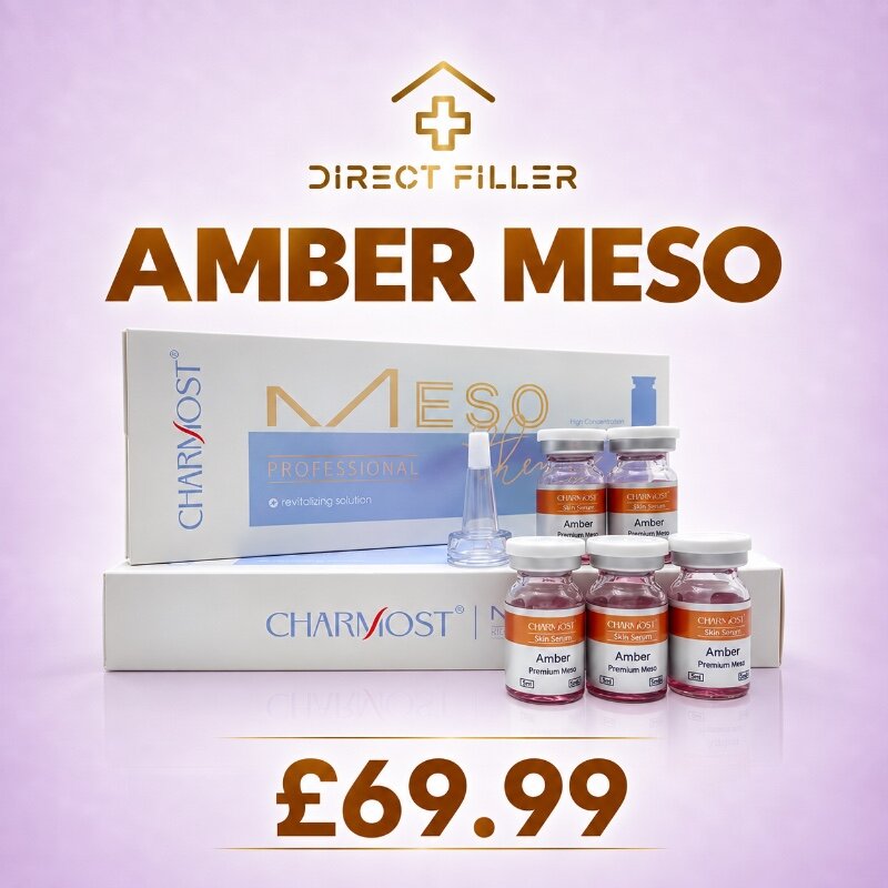 Charmost meso vials - 5ml x 5 amber