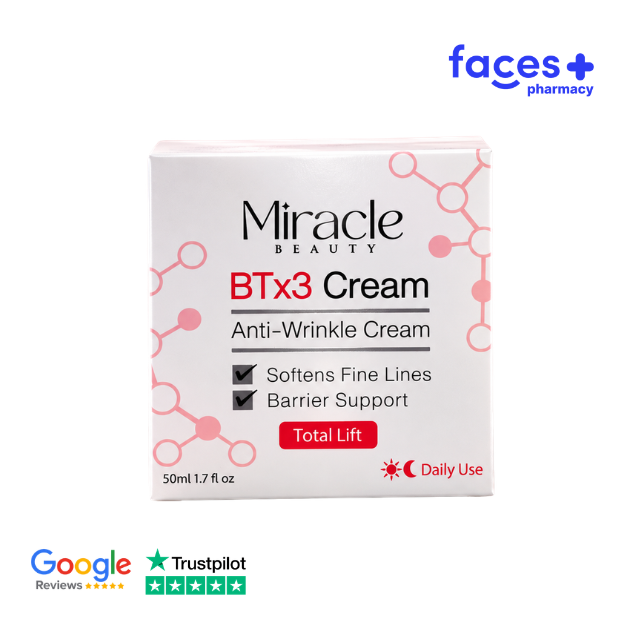 Miracle Beauty BTx3 Anti-Wrinkle Cream