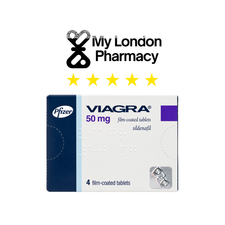 Viagra 50mg 4 Tablets