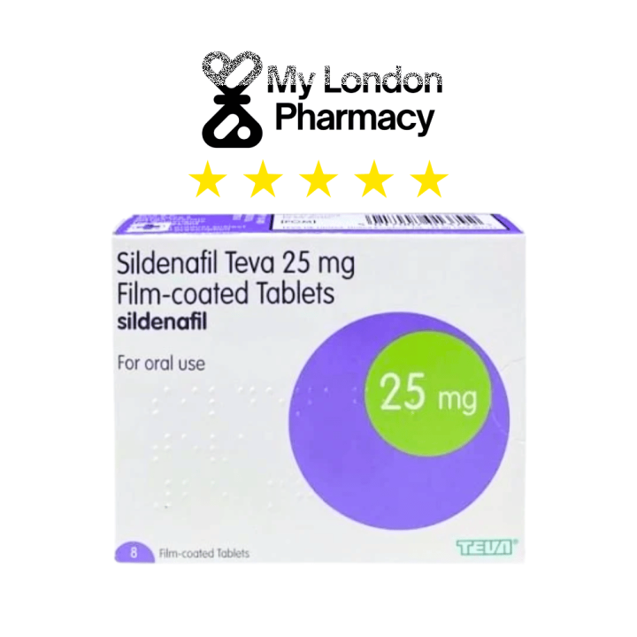Sildenafil 25mg 4 Tablets