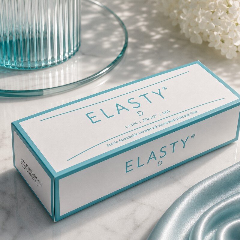Elasty® D – Cross-Linked HA Dermal Filler | Non-Lidocaine | 2 × 1ml *SALE*