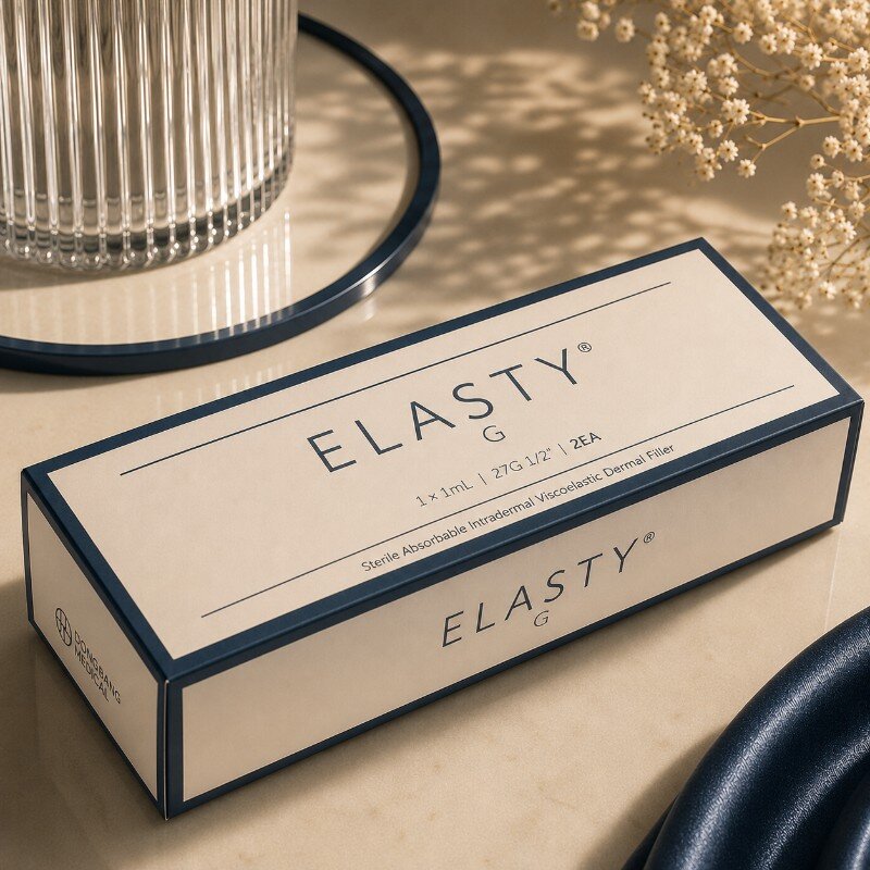 Elasty® G – High-Density Cross-Linked HA Dermal Filler | 2 × 1ml | Non-Lidocaine *SALE*