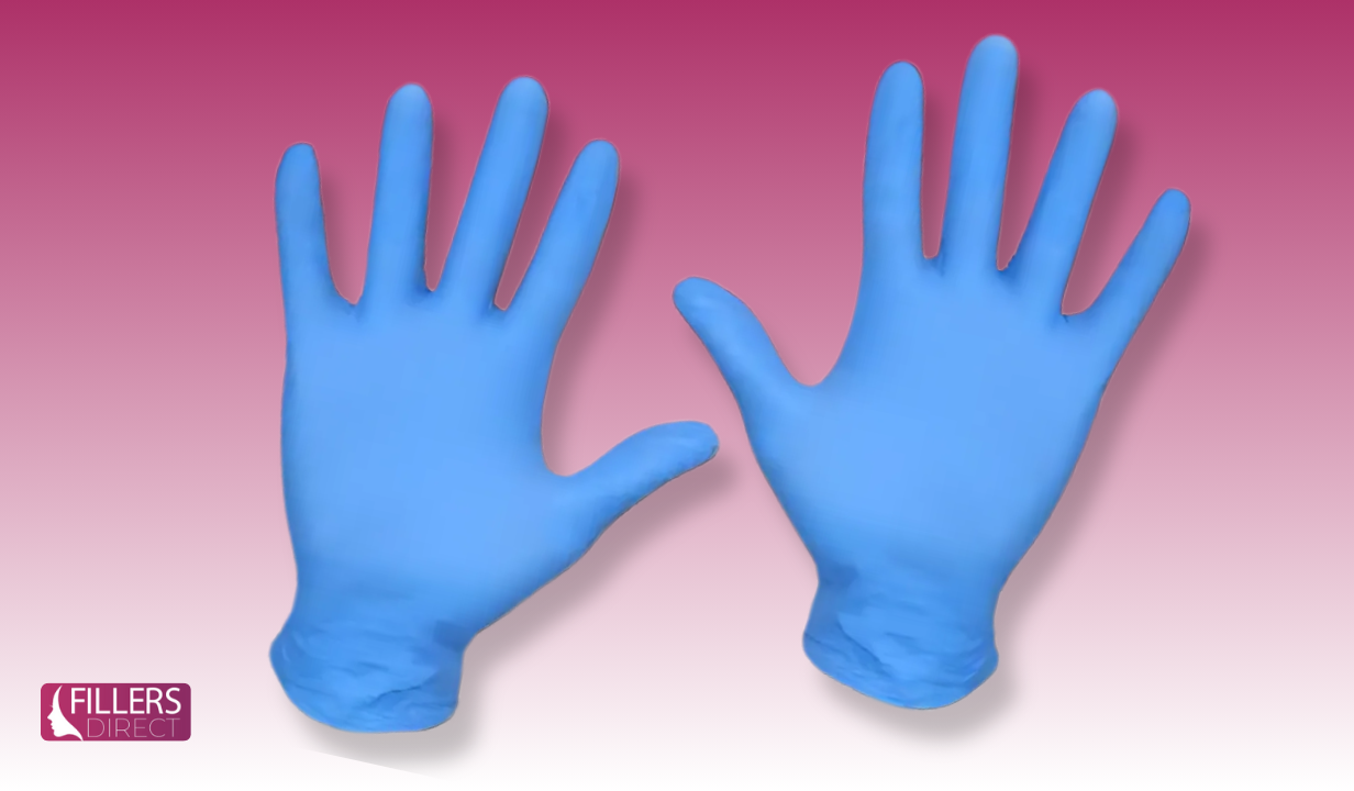 Nitrile Powder Free Gloves Large x100 - 1
