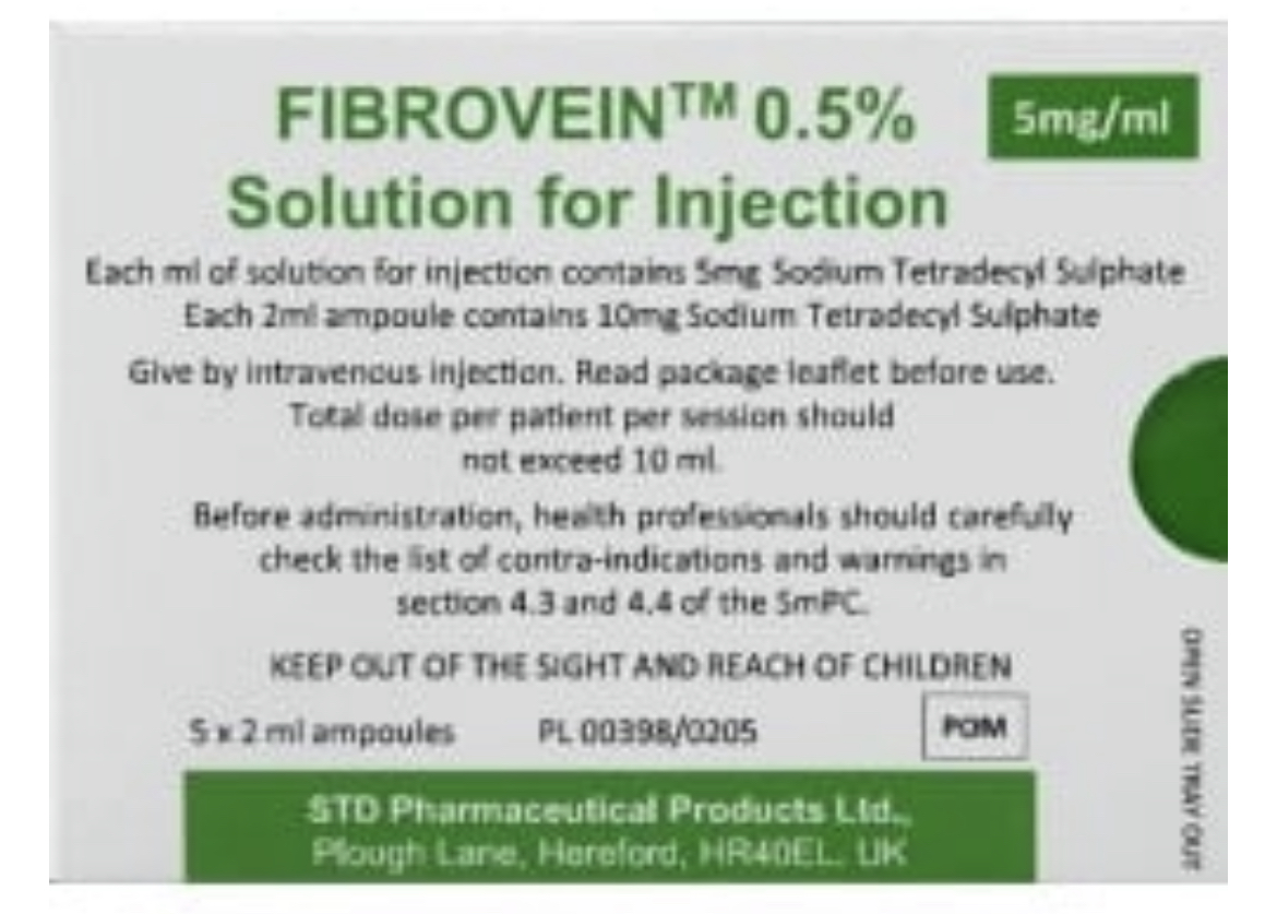 Fibrovein 0.5% (5x2ml) for varicose veins - 1