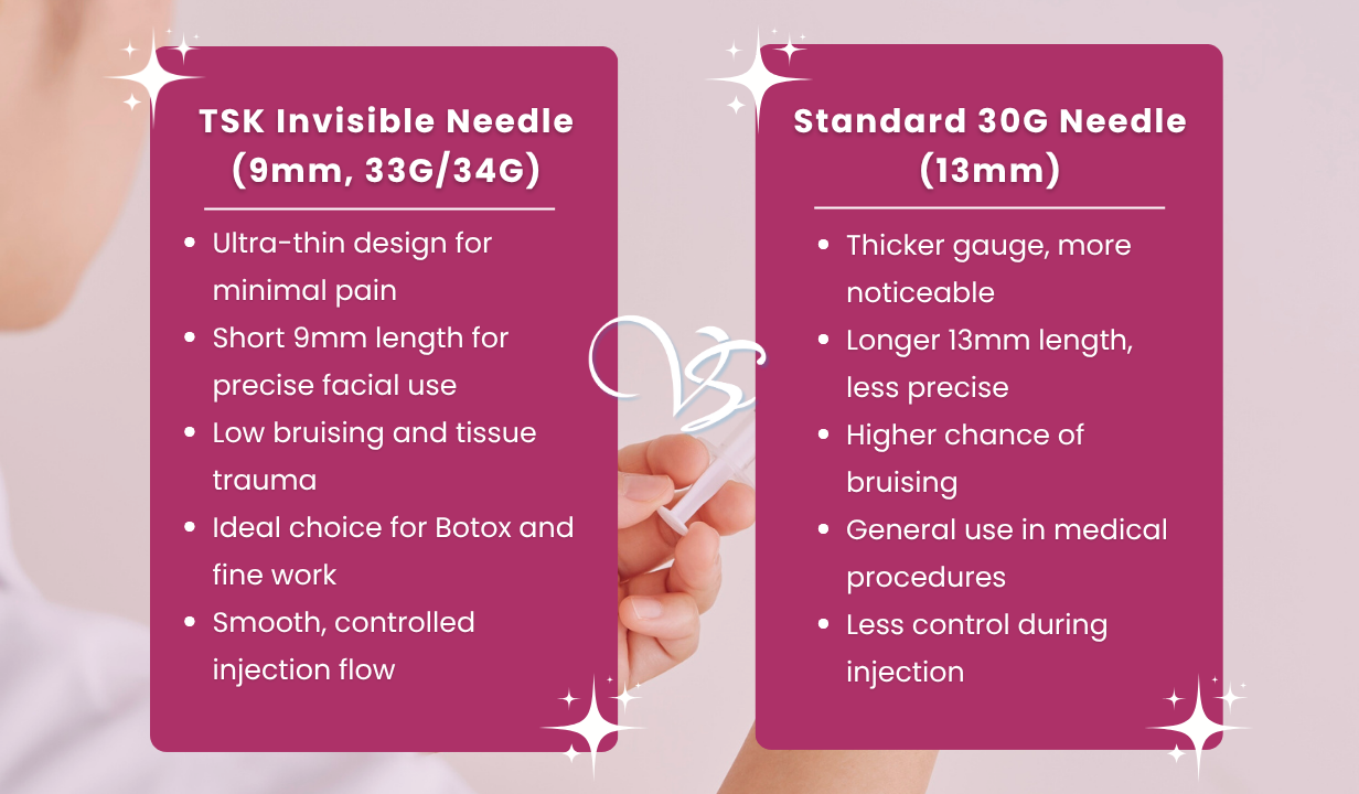 TSK The Invisible Needle x 9mm (3/8")x100 - 4
