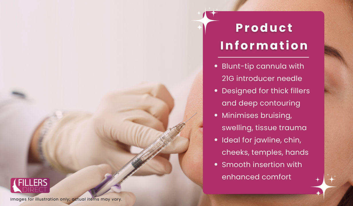 SILKANN CANNULA 22G X 50MM + 21G NEEDLE X 1 - 3