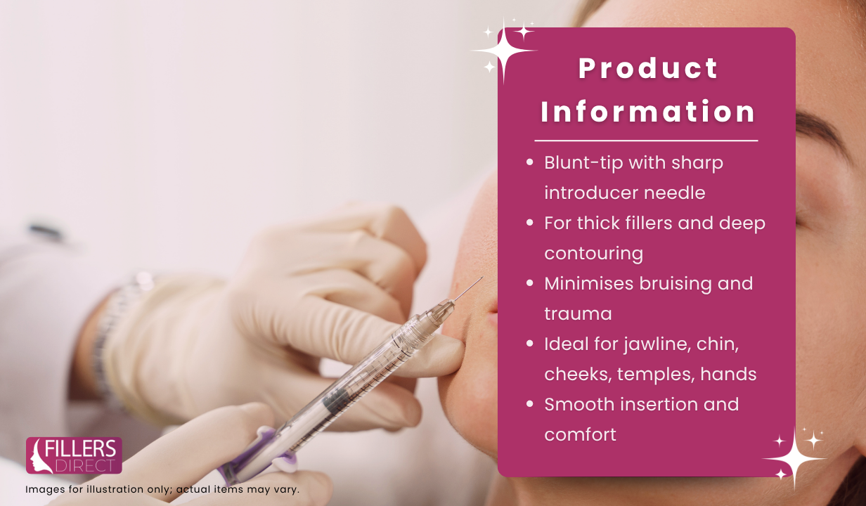 SILKANN CANNULA 23G X 50MM + 21G NEEDLE X 1 - 3