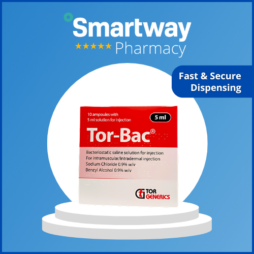 TorBac 1x5ml ampoule Bacteriostatic