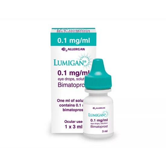 Lumigan eye drops 0.01% 3ml
