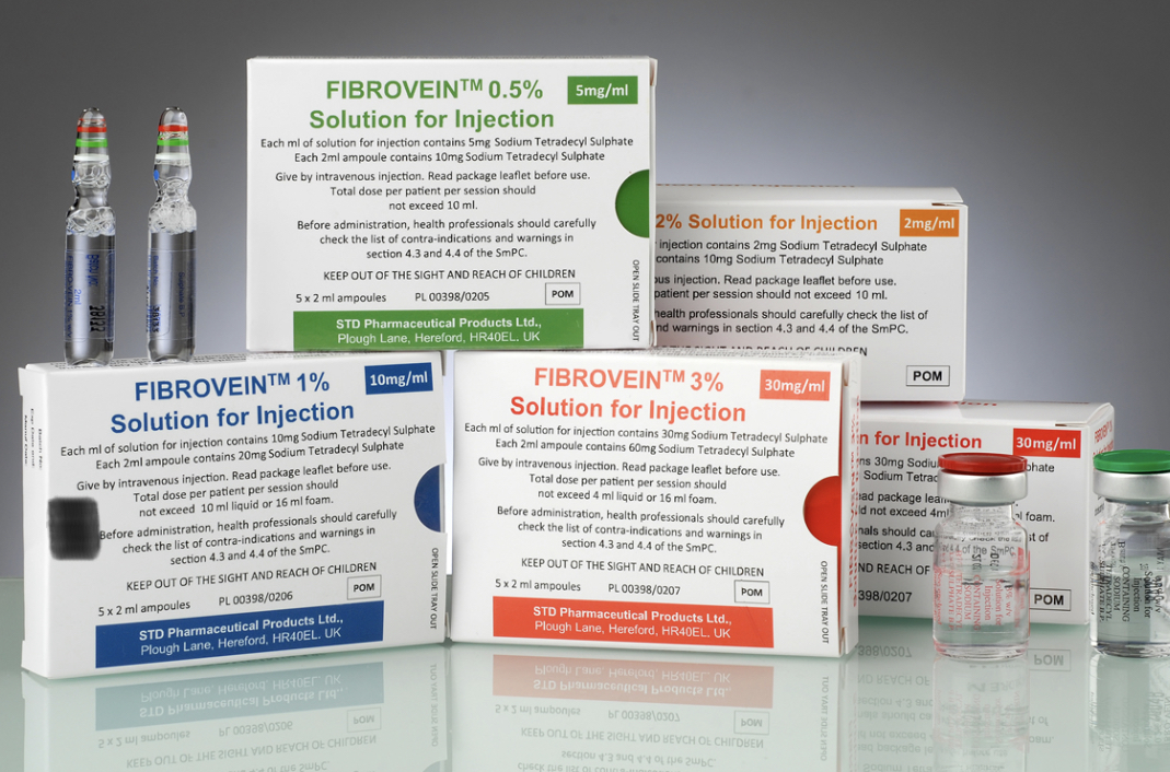 Fibrovein 1% 5 x 2ml for varicose veins - 2