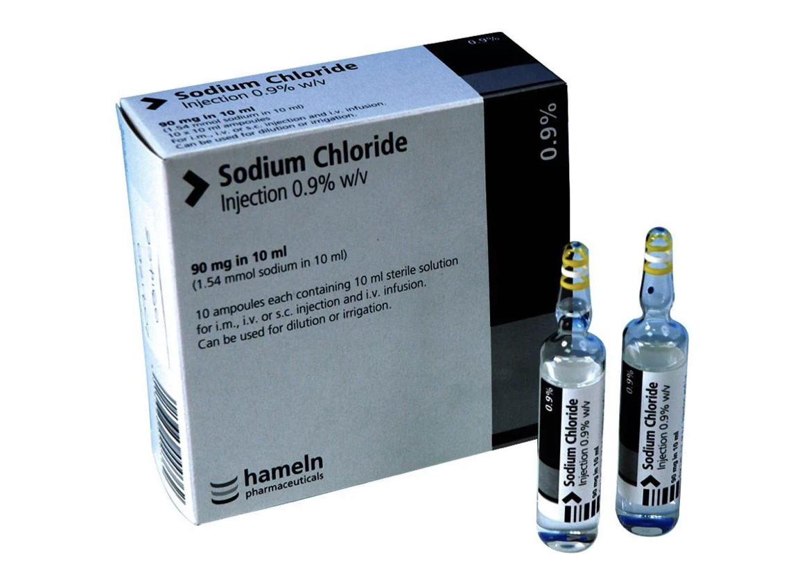 Saline- Sodium Chloride 10 x 10ml - 1