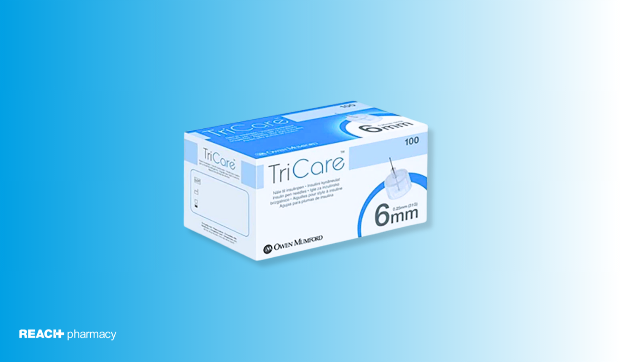 Tricare Injection Pentips Pen Needles 6mm x 31g - pack of 100