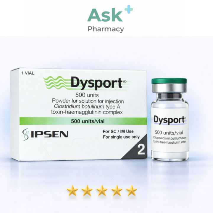 Dysport Type A - 1 x 500 Units SINGLE VIAL