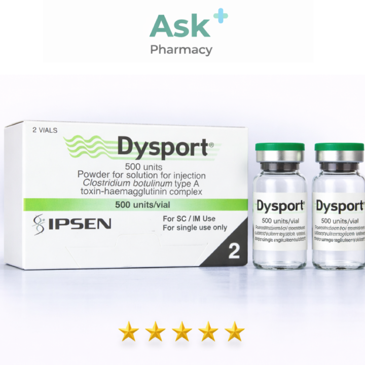 Dysport Type A - 2 x 500u (DUAL VIAL)