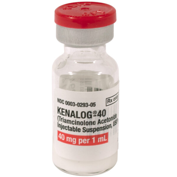 Kenalog 40mg/1ml injection (5 x 1ml amps) - 2