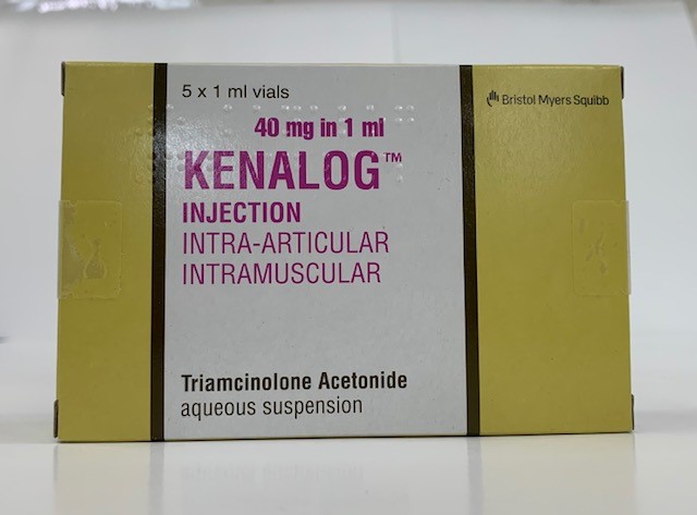 Kenalog 40mg/1ml injection (5 x 1ml amps) - 1