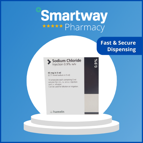 Sodium Chloride Saline 0.9% 5ml Ampoules x10 - 1