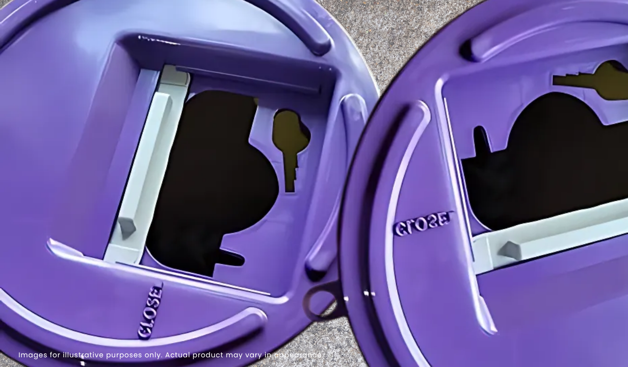 Sharpsguard - Purple 5 Ltr Sharps Bin - 2