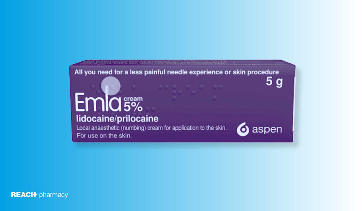 Emla Numbing Cream 5g & 2 x Dressings - 1