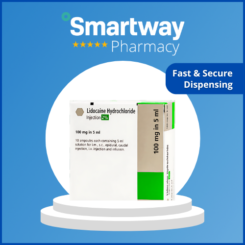 Lidocaine 2% 5ml amp (Pack Size 10) - 1