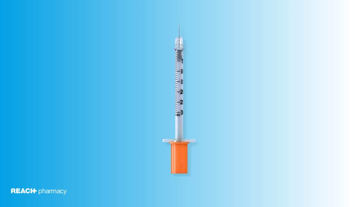 BD Microfine Syringe and Needle u100 0.3ml 30g 8mm BOX OF 100 - 2