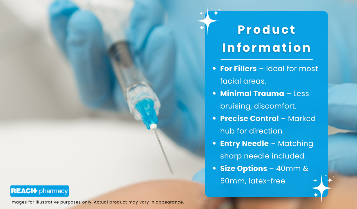 Dermasculpt Cannulas 27G x 50mm  pack of 20 - 3