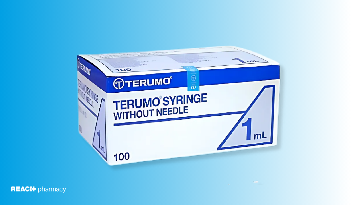 Terumo Syringe without needle 1 ml Syringe - Box of 100 - 1