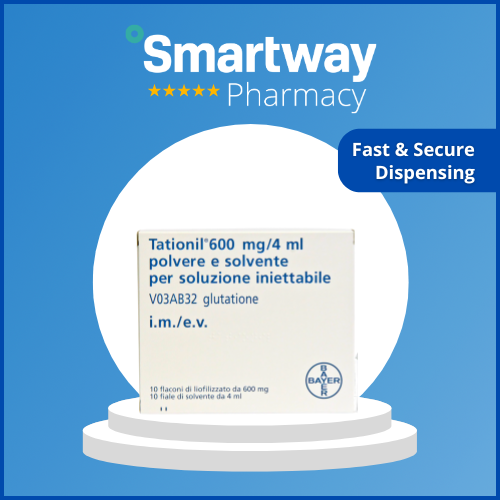 Glutathione 600mg/4ml ampoules (Pck:10) *Unlicenced* - 1