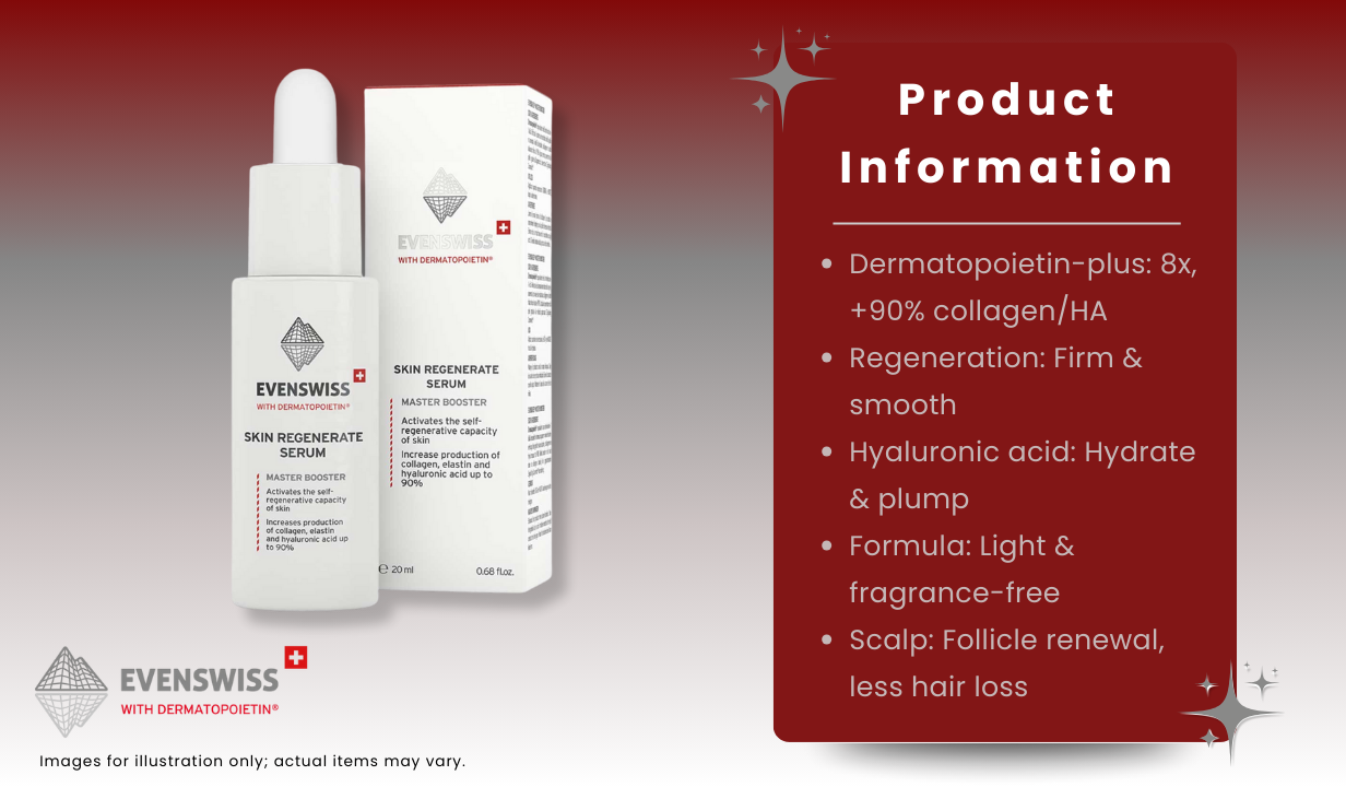 Evenswiss Skin Regenerate Serum - Master Booster - 3