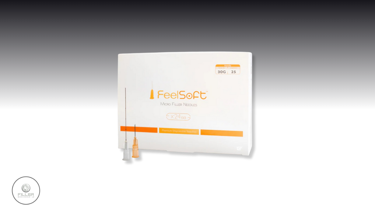 FeelSoft Micro Filler Cannula Needles  30G 25mm (Box of 24)l - 4