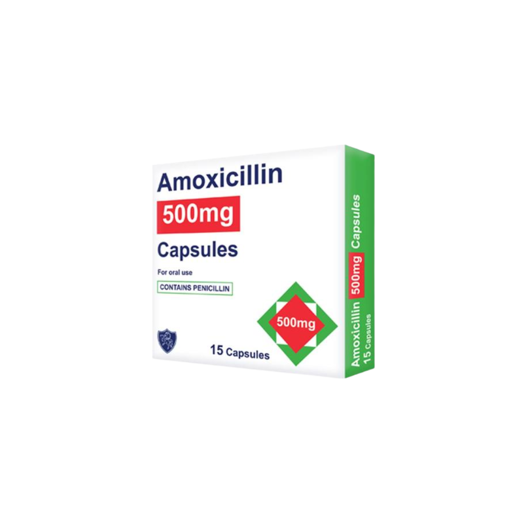 AMOXICILLIN CAPS 500MG X 21 - 1