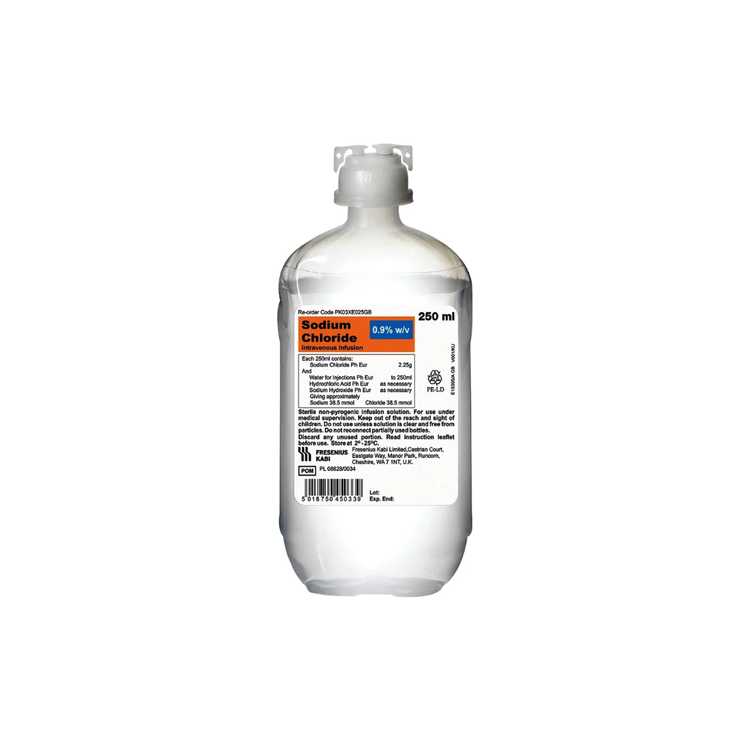 SODIUM CHLORIDE INFUSION 0.9% 250ML X 1 - 1