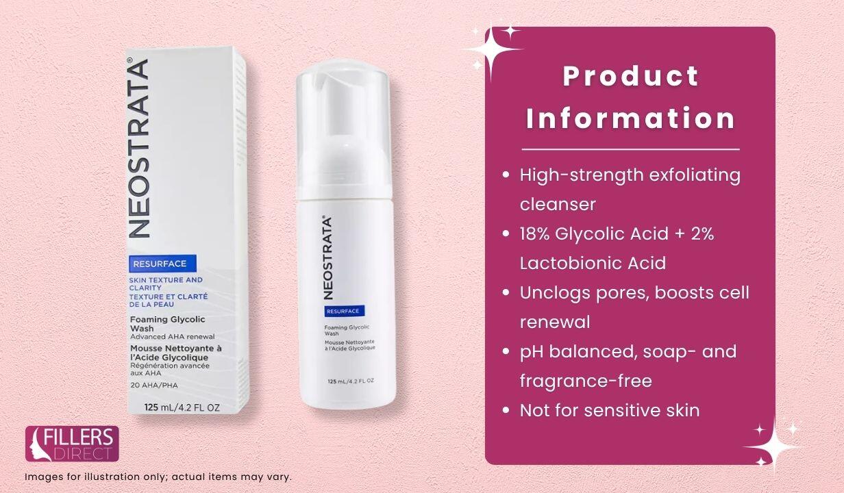 NEOSTRATA RESURFACE FOAMING GLYCOLIC WASH 125ML - 3