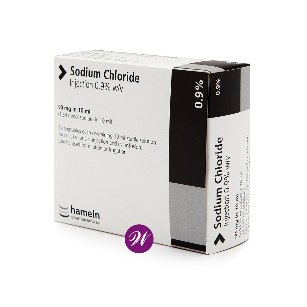 Sodium Chloride 0.9% Solution 10ml (Single) - 1