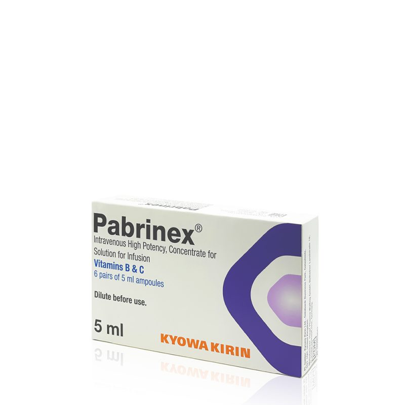 Pabrinex IV solution 6x (5ml & 5ml amps) - 1