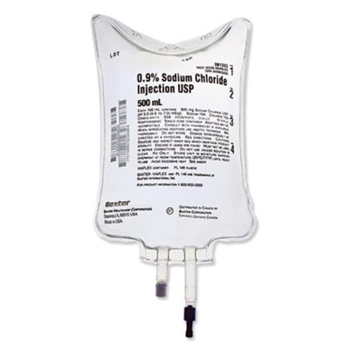 NaCl 0.9% I.V. infusion (500ml) - 1