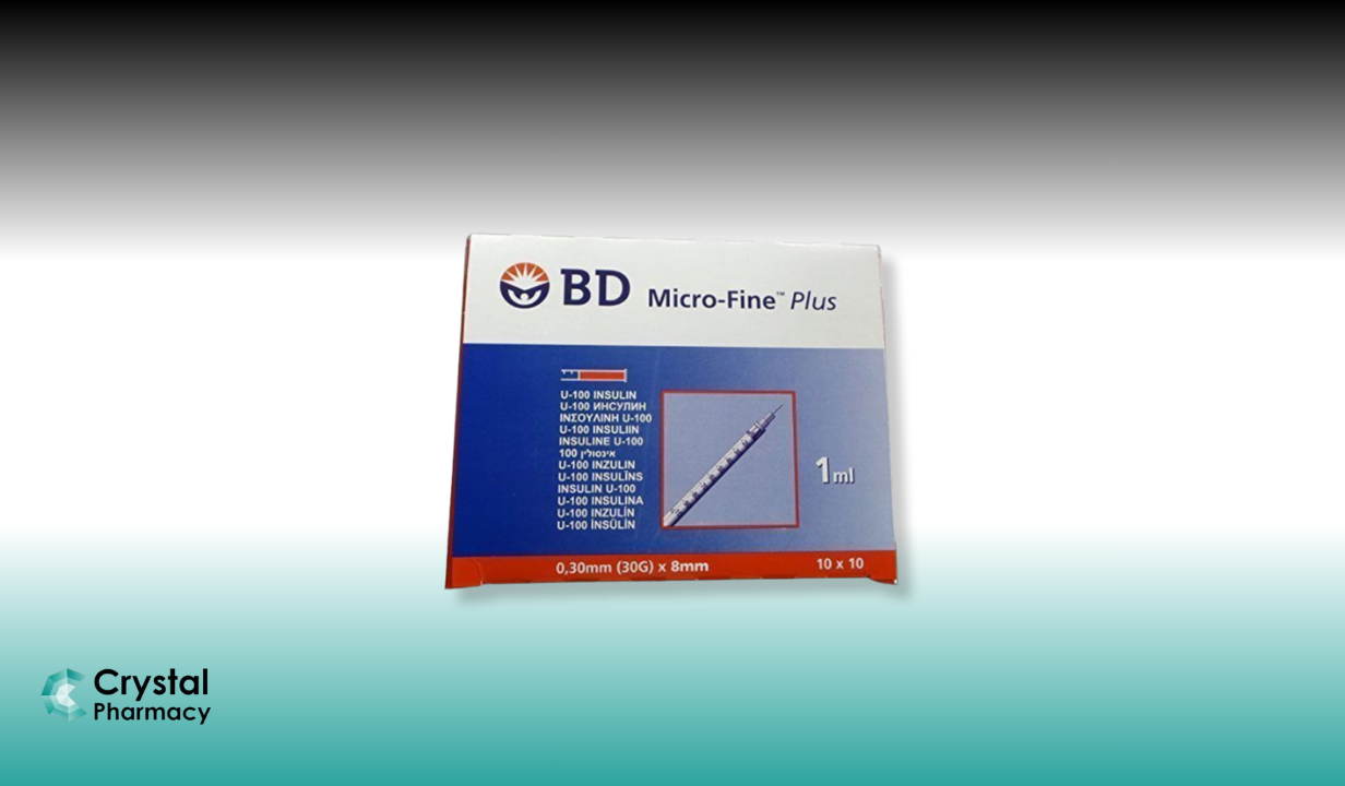 1BD Micro-Fine Plus 1ml Syringe 0.30mm (30G) x 8mm - 1