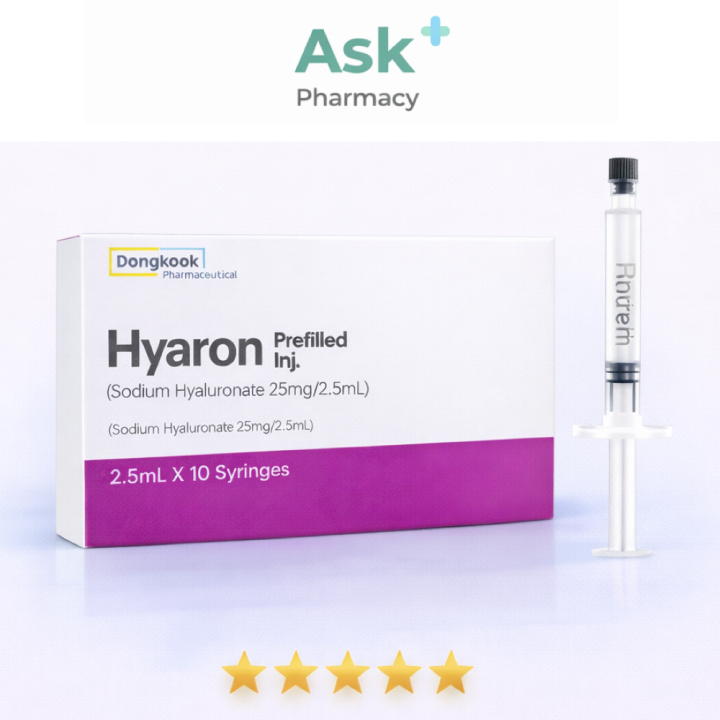 Hyaron 10 x 2.5ml syringes