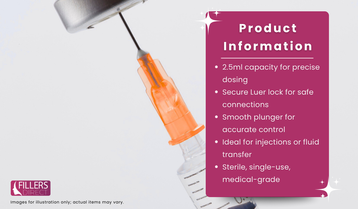 Terumo Luer Lock Syringe 2.5ml x100 - 3