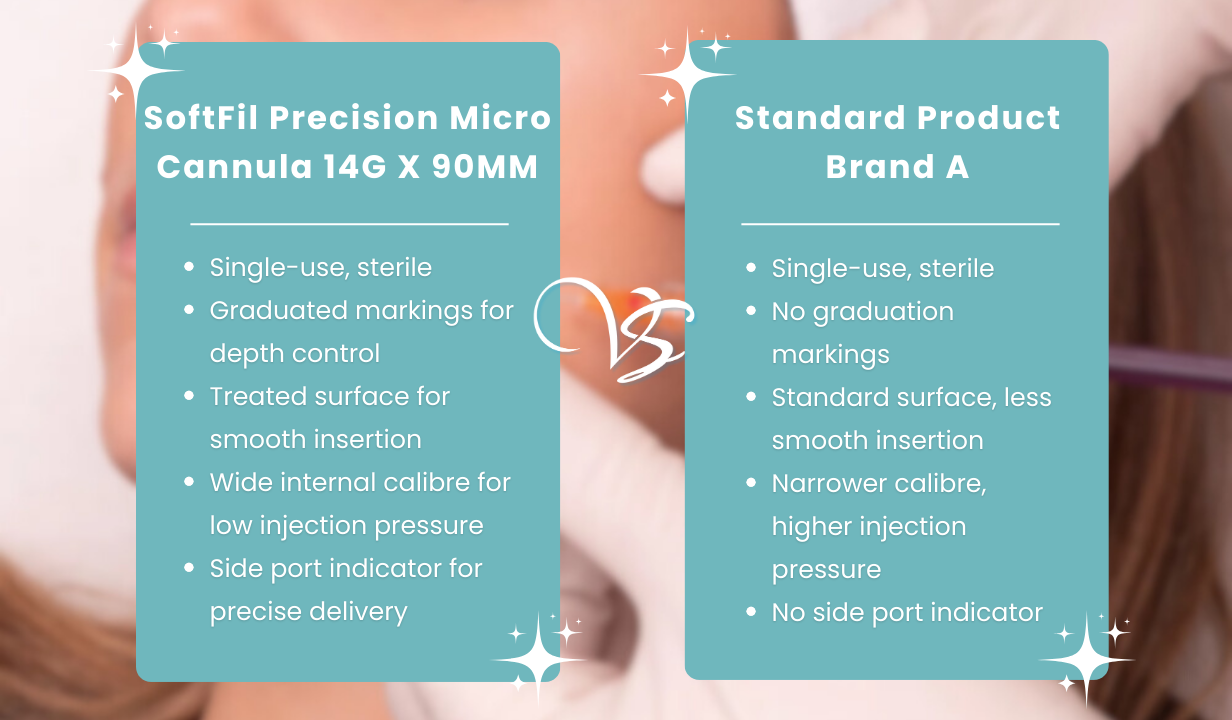 SoftFil Precision Micro Cannula 14G X 90MM  (X20 PCS) - 4