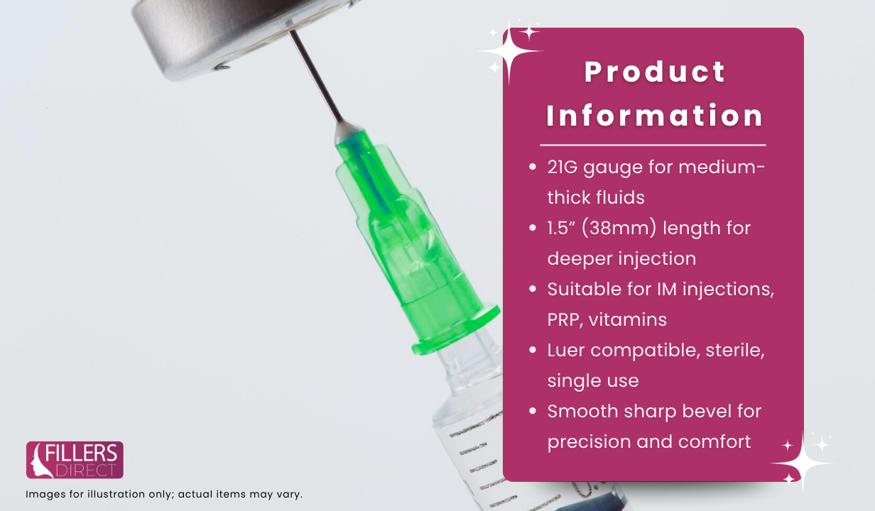 BD Microlance 3 Needles Green 21G x 1.5" x100 - 3