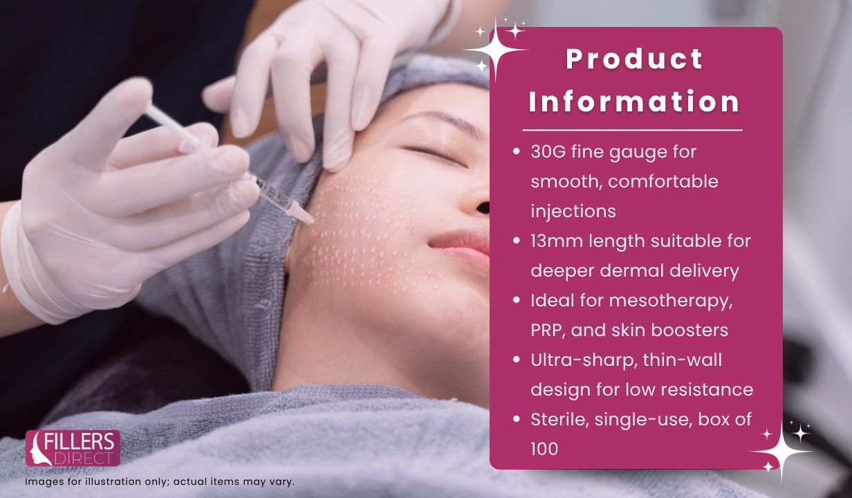 JBP NANONEEDLE 30G 13MM X 100 - 2