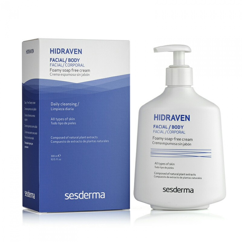 Sesderma Hidraven Foamy Soapless Cream 40000262 1x300ml - 1