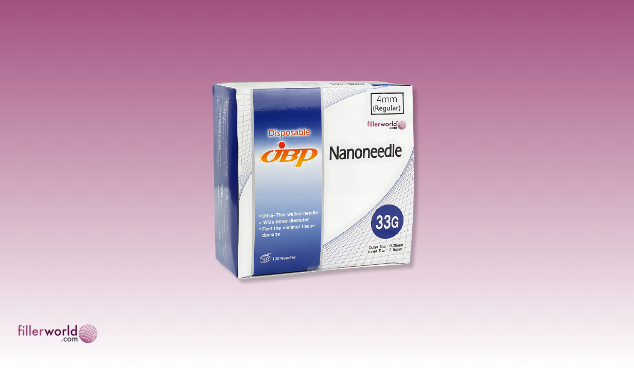 Jbp Nanoneedle 33G 4mm Regular (100 UTW needles) - 4