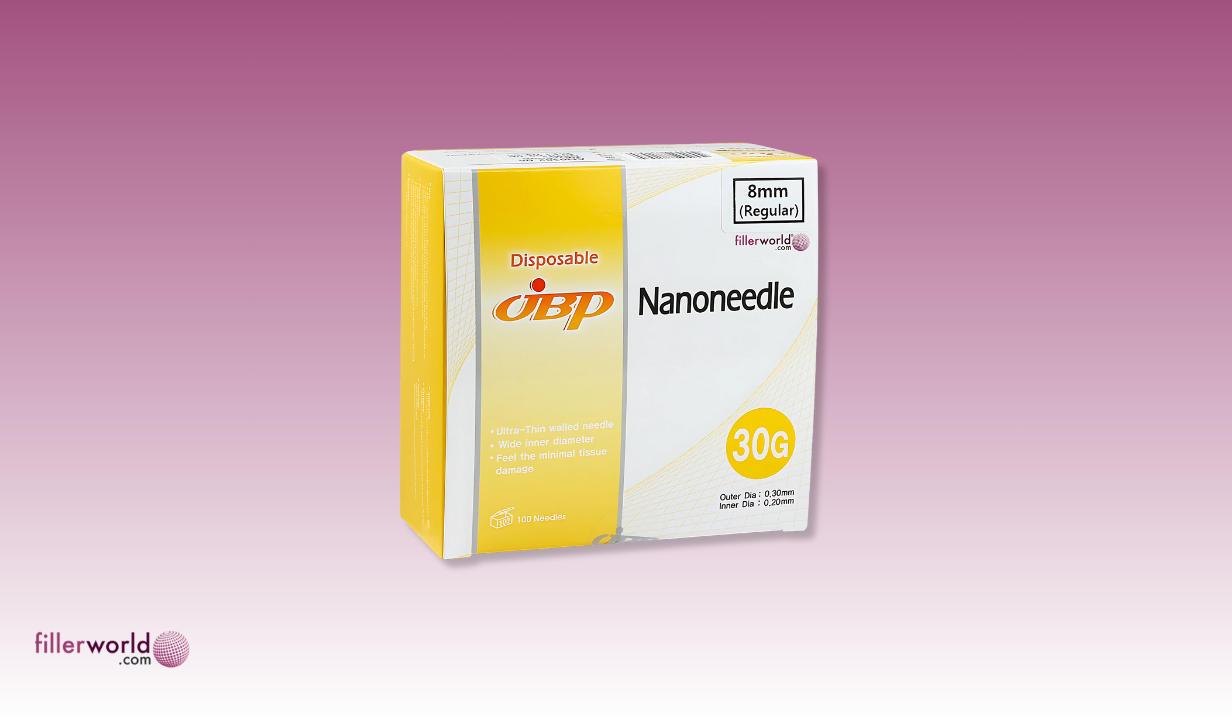 Jbp Nanoneedle 30G 8mm Regular (100 UTW needles) 100 needles - 5