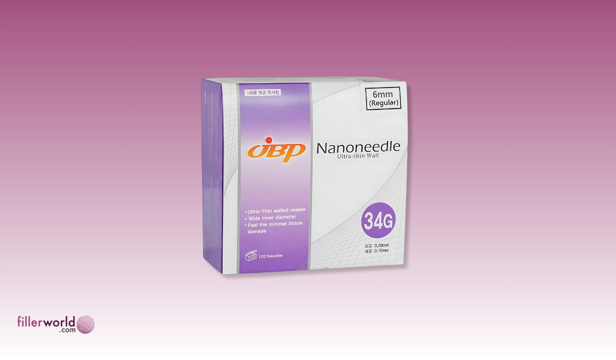 Jbp Nanoneedle 34G 6mm Regular (100 UTW needles) 100 needles - 4