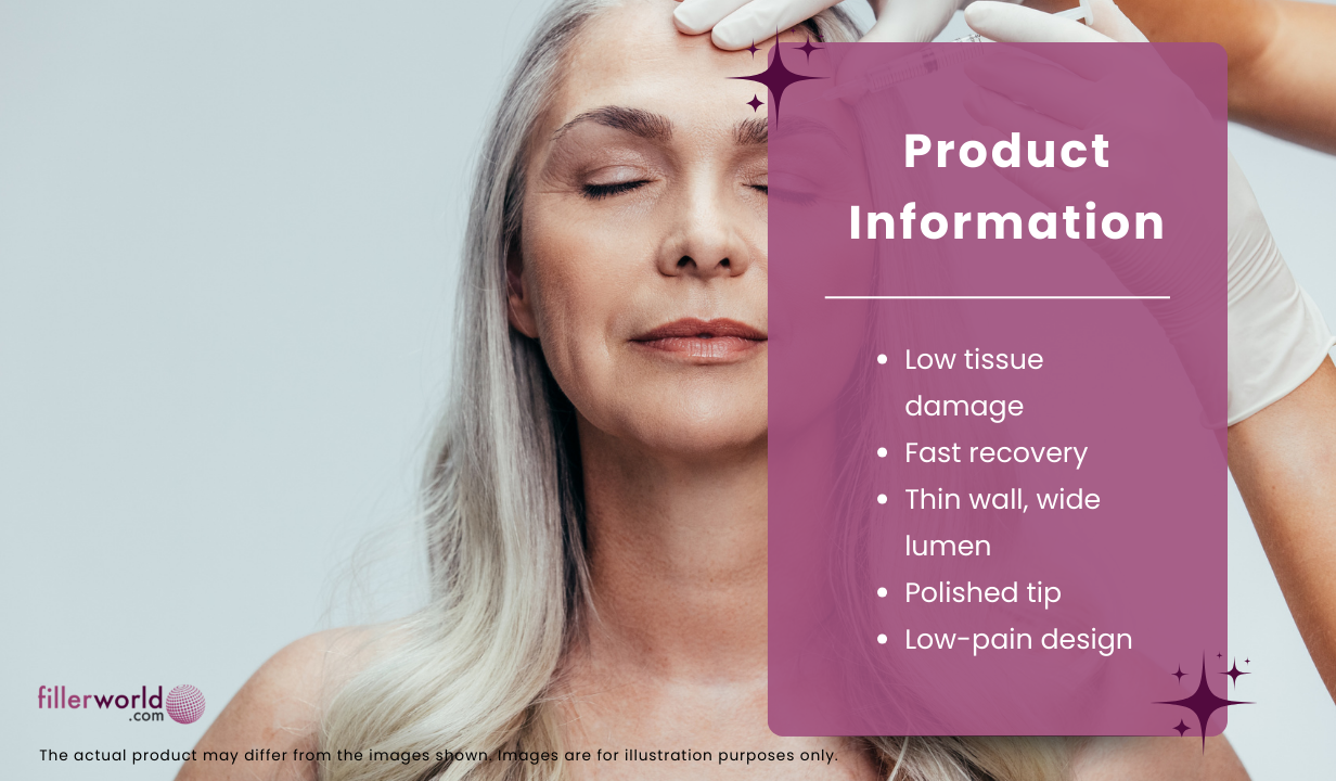 Jbp Nano Cannula 21G 70mm UTW (24 needles) 24 needles - 3