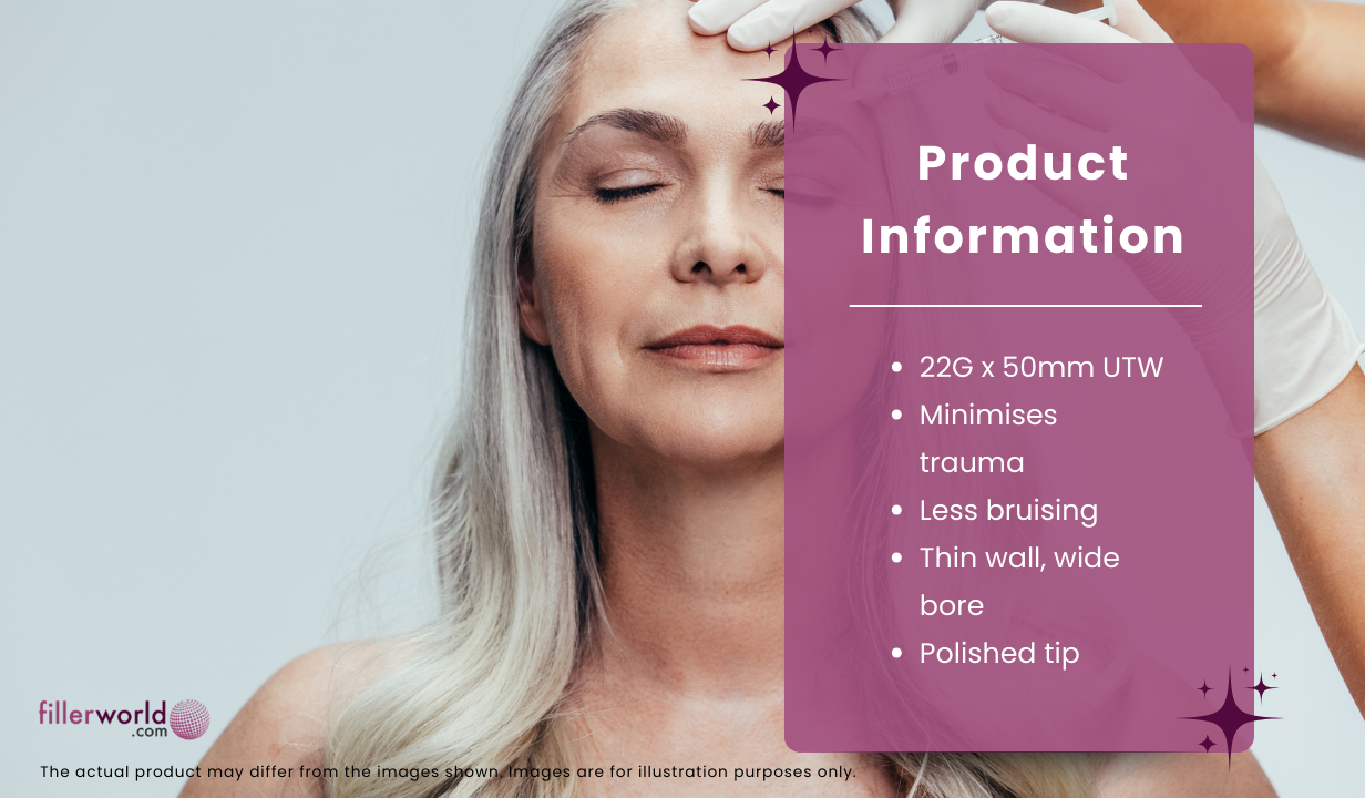 Jbp Nano Cannula 22G 50mm UTW (24 needles) 24 needles - 2