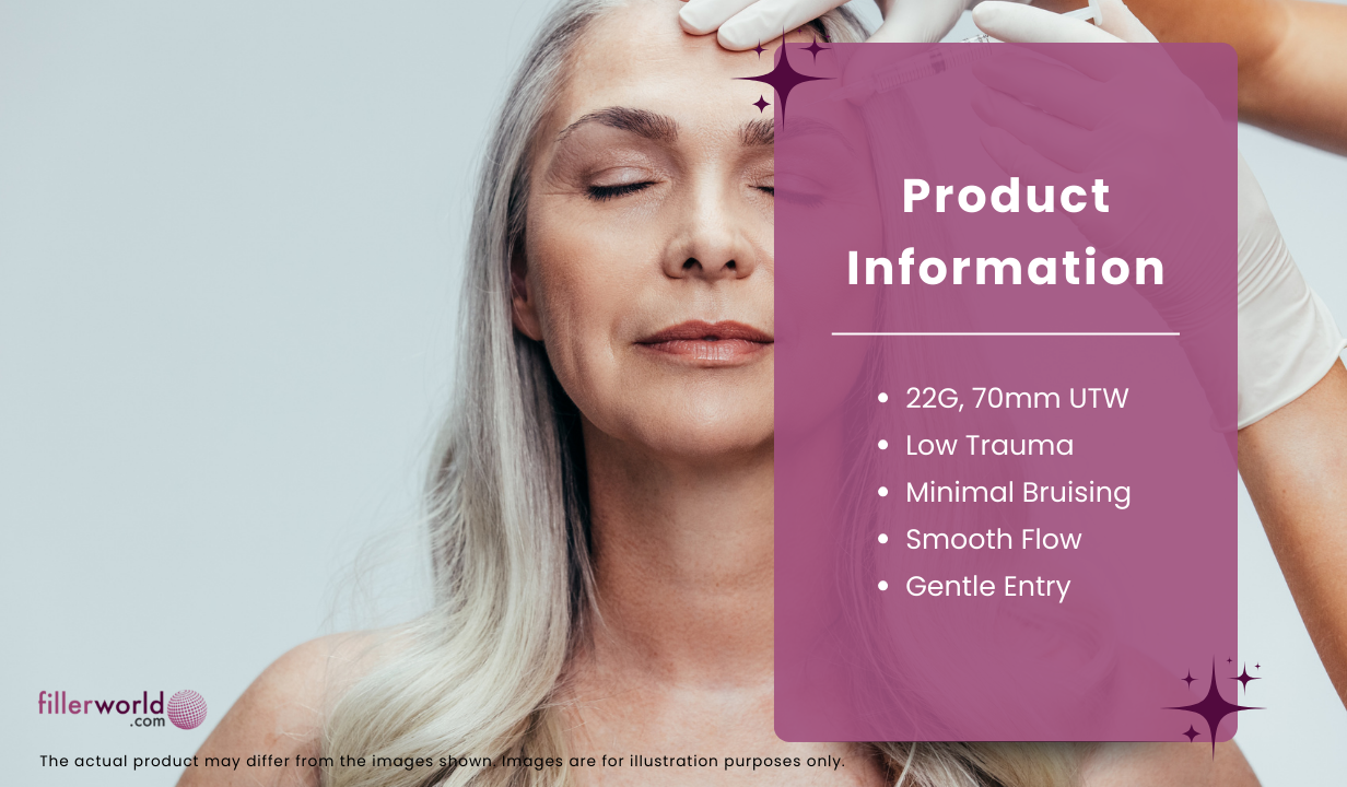 Jbp Nano Cannula 22G 70mm UTW (24 needles) 24 needles - 4