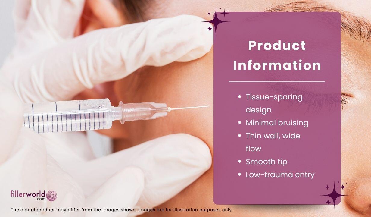 Jbp Nano Cannula 25G 50mm UTW (24 needles) 24 needles - 2